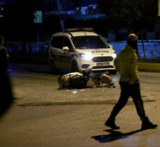 Ümraniye'de kamyonetle çarpışan motosikletin sürücüsü öldü