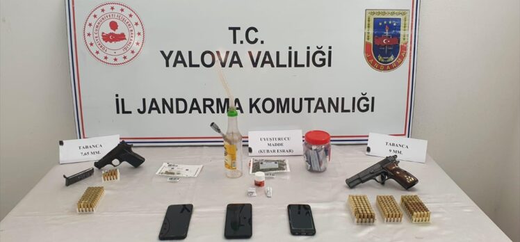 Yalova'da uyuşturucu operasyonunda 3 şüpheli gözaltına alındı