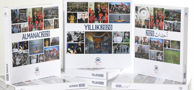 Anadolu Ajansının üç ayrı dilde hazırladığı 2020 yıllıkları yayımlandı