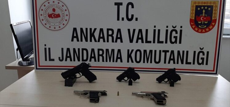 Ankara'da kaçak silah ticareti yapmakla suçlanan bir kişi gözaltına alındı