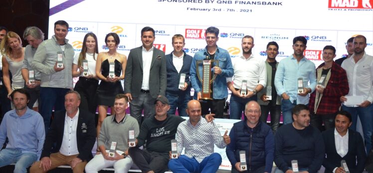 Antalya'da düzenlenen 21. Golf Mad Pro-Am Golf Turnuvası sona erdi