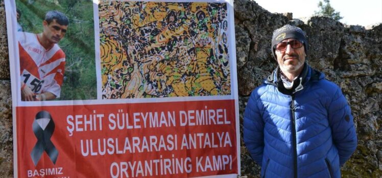 Antalya'da Şehit Süleyman Demirel Uluslararası Oryantiring Kampı gerçekleştiriliyor