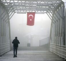 Ardahan'da sis ve kırağı güzel görüntüler oluşturdu