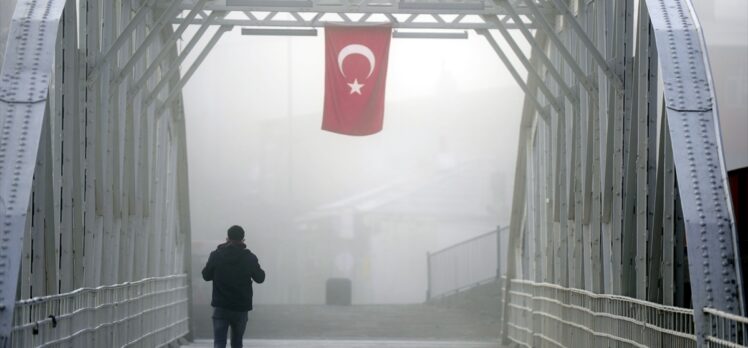 Ardahan'da sis ve kırağı güzel görüntüler oluşturdu