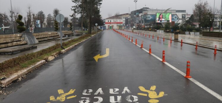 Doğu Marmara ve Batı Karadeniz'de cadde ve sokaklarda sessizlik hakim