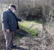 Edirne'de tarihi su yolundaki kemerin kaçak kazıyla tahrip edildiği iddia edildi