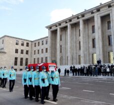 Eski CHP Ankara Milletvekili Öztürk için TBMM'de cenaze töreni düzenlendi