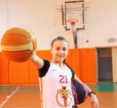 Genç basketbolcu Ecrin Mart, sponsor desteğiyle yeni başarılar peşinde