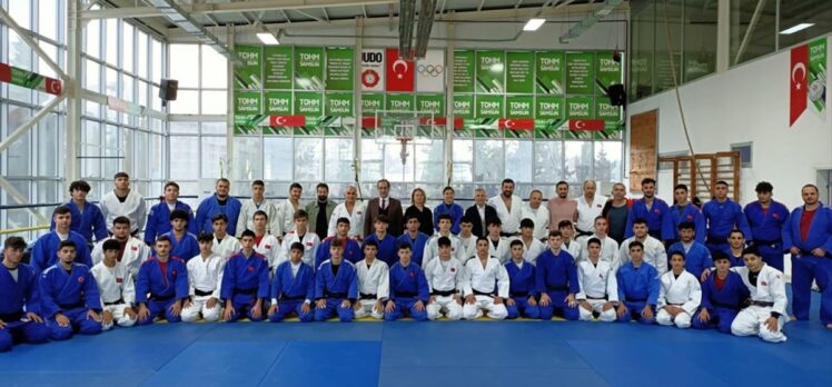 Görme Engelliler Erkek Judo Milli Takımı, Samsun'da kampa girdi