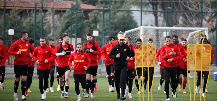 Göztepe, Başakşehir maçının hazırlıklarını sürdürdü