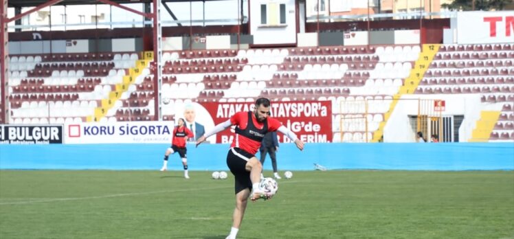 Hatayspor, Büyükşehir Belediye Erzurumspor maçı hazırlıklarını sürdürdü