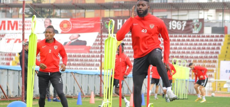 Hatayspor, Kasımpaşa maçının hazırlıklarına devam eti