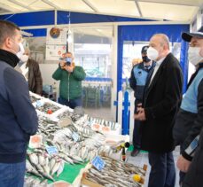 Kartal'da Kovid-19 tedbirleri kapsamında denetim yapıldı