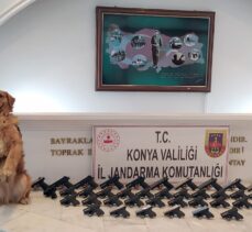 Konya'da silah kaçakçılığı operasyonunda yakalanan 5 şüpheli tutuklandı