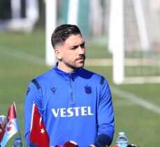 Trabzonsporlu futbolcu Bakasetas: “Kupalar kazanmak ve başarı elde etmek istiyoruz”