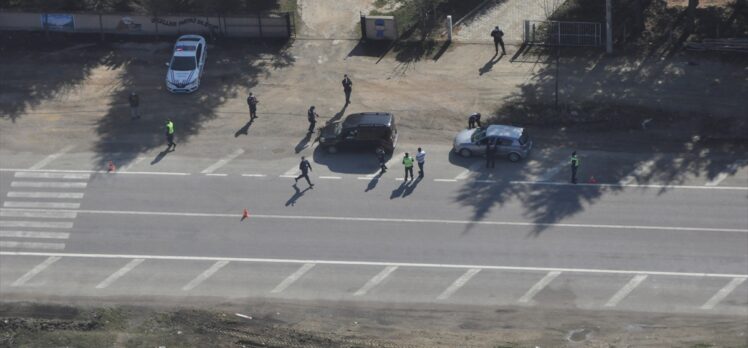 Afyonkarahisar'da havadan trafik denetimi yapıldı