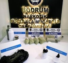 Bodrum'a uyuşturucu getiren iki şüpheli uygulama noktasında yakalandı