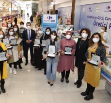 CarrefourSA, 8 Mart Dünya Kadınlar Günü’nü geleneksel “Üretici Pazarı” ile kutladı