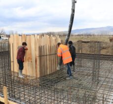 Erzincan Valisi Mehmet Makas, 1200 kişilik Terzibaba camisi ve külliyenin inşaatında temel atma törenine katıldı