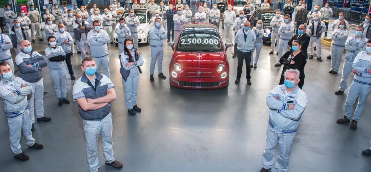 Fiat 500, 2,5 milyon üretim adedine ulaştı