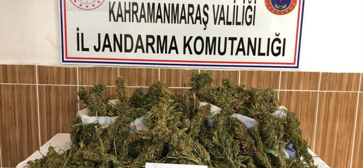 Kahramanmaraş'ta uyuşturucu operasyonunda 3 şüpheli gözaltına alındı