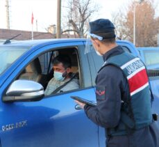 Kastamonu'ya Kovid-19 yüksek ve çok yüksek riskli illerden gelenler denetleniyor