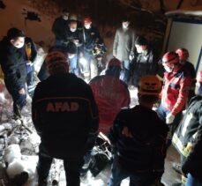 Kayseri'de göçük altında kalan kişi hayatını kaybetti