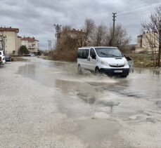 Kırşehir'de dolu etkili oldu