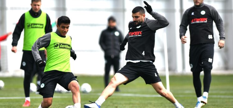 Konyaspor'da Büyükşehir Belediye Erzurumspor maçı hazırlıkları