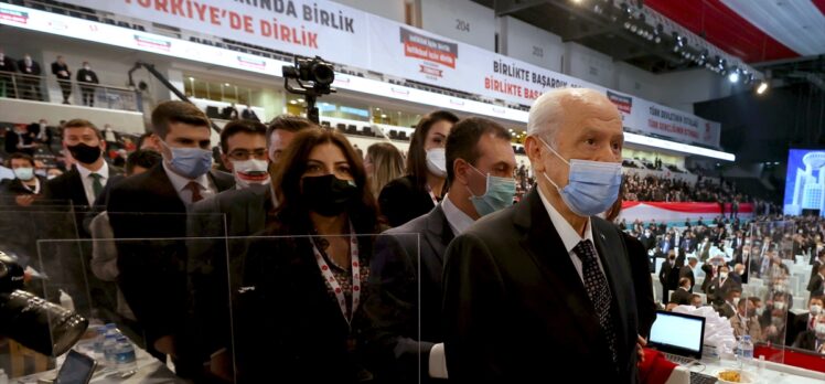 MHP Genel Başkanı Devlet Bahçeli, partisinin 13. Olağan Büyük Kurultayı'nda konuştu: (1)