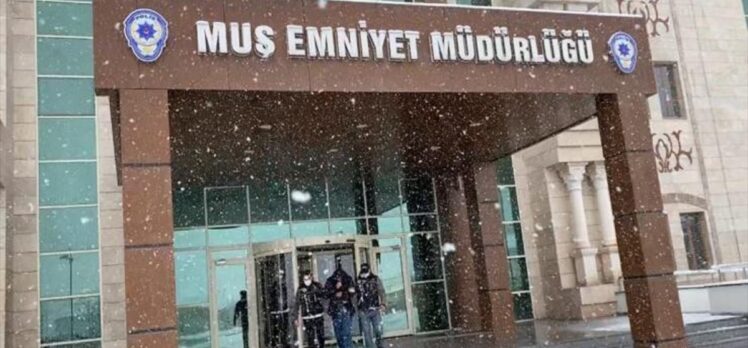 Muş'ta uyuşturucu operasyonunda gözaltına alınan 2 kişiden 1'i tutukladı