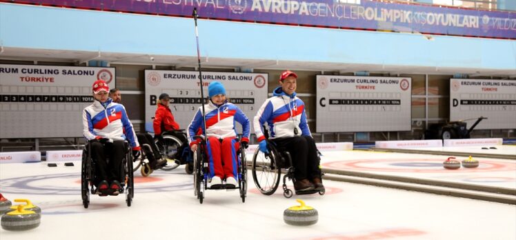 Rusya Tekerlekli Sandalye Curling Milli Takımı Antrenörü Batugin'den Erzurum'a övgü: