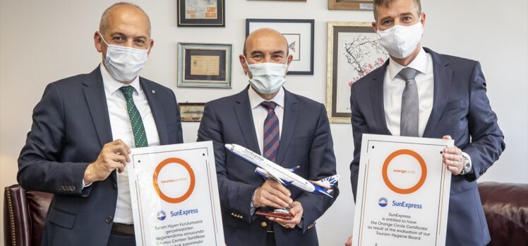 SunExpress, Turuncu Çember Hijyen Sertifikası'nı aldı