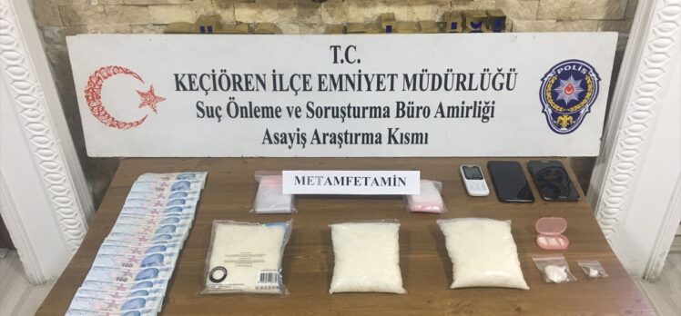 Başkentte uyuşturucu operasyonunda iki şüpheli gözaltına alındı