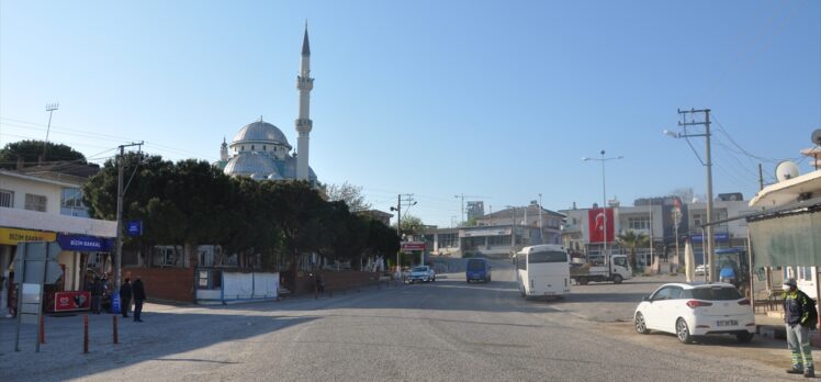 Çanakkale Ezine'de Kovid-19 tedbirleri kapsamında bir köy karantinaya alındı