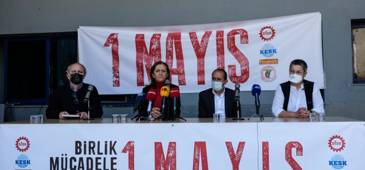 DİSK, KESK, TTB ve TMMOB Mimarlar Odası'ndan 1 Mayıs'ı salgın tedbirlerine uygun şekilde temsili kutlama kararı