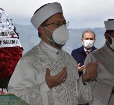 Diyanet İşleri Başkanı Ali Erbaş'ın vefat eden amcası son yolculuğuna uğurlandı