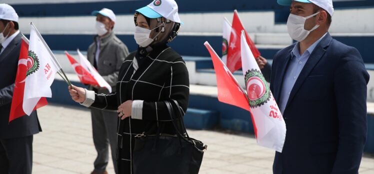 Doğu Anadolu'daki 4 ilde 1 Mayıs Emek ve Dayanışma Günü dolayısıyla basın açıklaması yapıldı