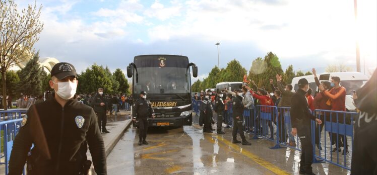 Galatasaray kafilesi, Hatay'da