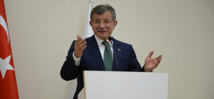 Gelecek Partisi Genel Başkanı Davutoğlu Kahramanmaraş'ta STK temsilcileriyle buluştu