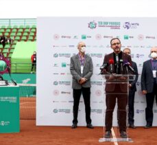 Bakan Kasapoğlu, TEB BNP Paribas Tennis Championship İstanbul'u başarıyla düzenlediklerini vurguladı: