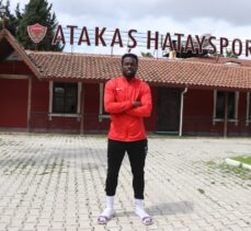 Hatayspor'un golcü futbolcusu Diouf, takımına sağladığı katkıdan memnun: