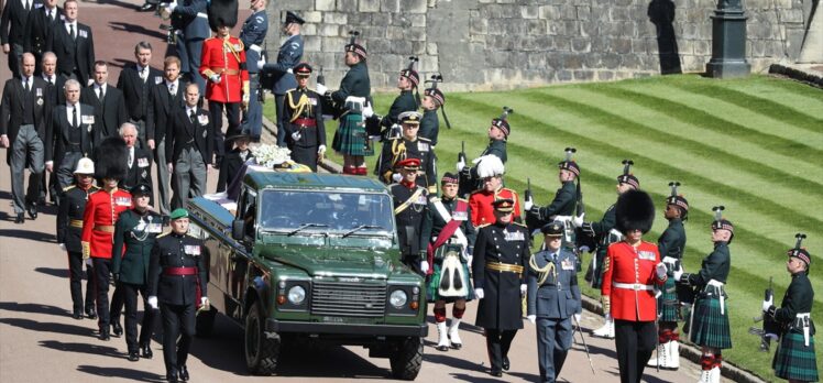 İngiltere Kraliçesi 2. Elizabeth'in eşi Prens Philip için cenaze töreni düzenlendi