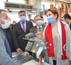 İYİ Parti Genel Başkanı Akşener, Hakkari'de esnafı ziyaret etti: