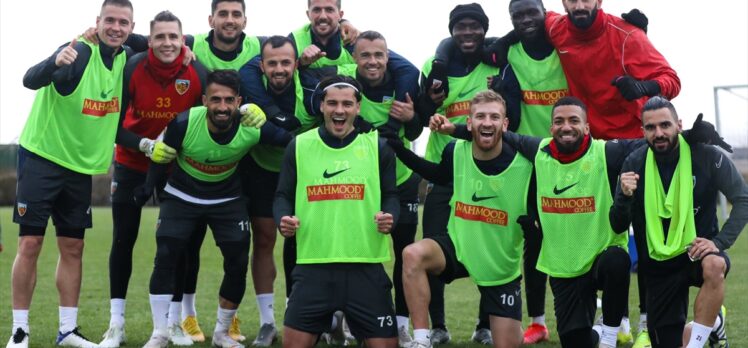 Kayserispor'da Göztepe maçı hazırlıkları