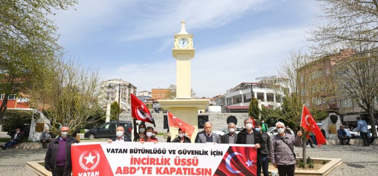 Kırklareli'nde ABD Başkanı Biden'ın 1915 olaylarını “soykırım” olarak nitelemesi protesto edildi