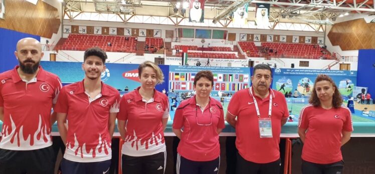 Milli para badmintoncu Emine Seçkin, Dubai'de 2 madalya kazandı