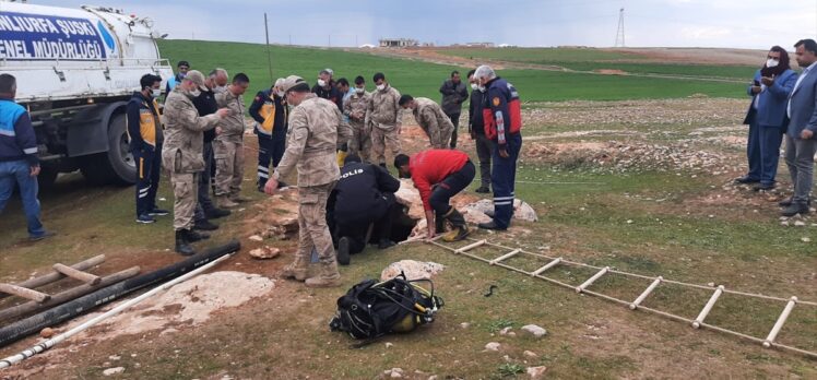 Şanlıurfa'da sarnıca düşen Suriyeli yaşamını yitirdi