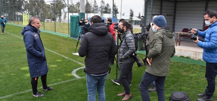 Trabzonspor, Sivasspor maçı hazırlıklarını sürdürdü