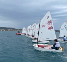 Yelkende Optimist Milli Takım Kampı, İzmir'de yapıldı